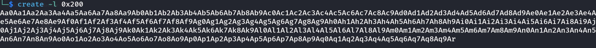 Generating cyclic pattern