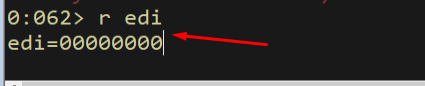 EDI contains EAX value