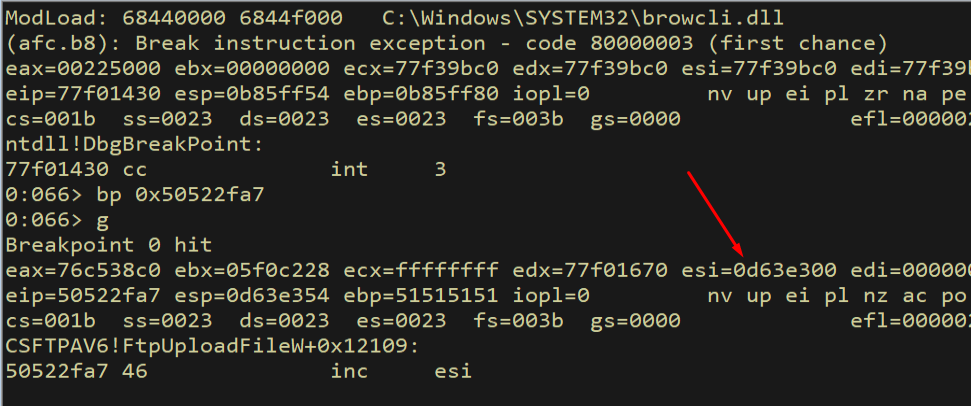 INC ESI execution