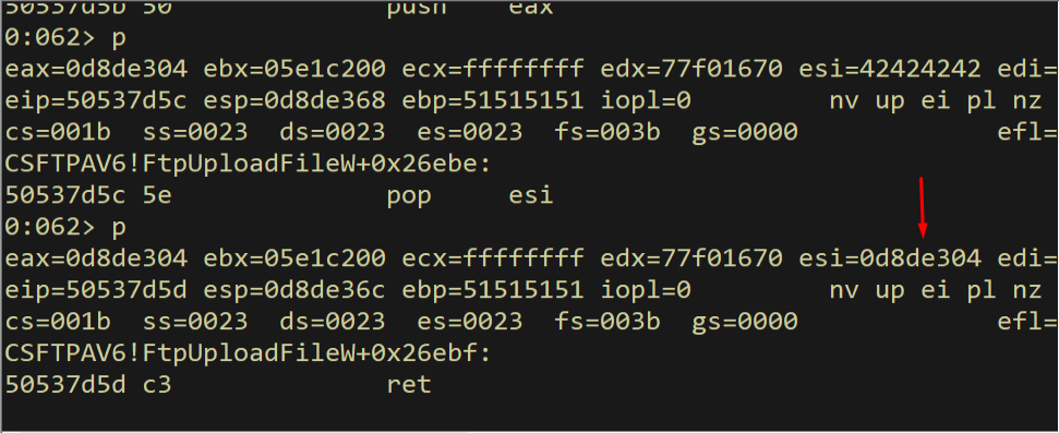 ESI restored