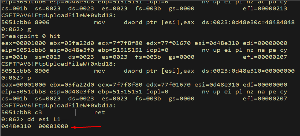 flAllocationType = 0x1000