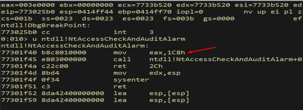 g - egghunter scanning, access violations proceeding