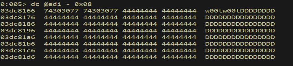 dc @edi-8 - w00tw00t egg marker and D-buffer confirmed at the destination