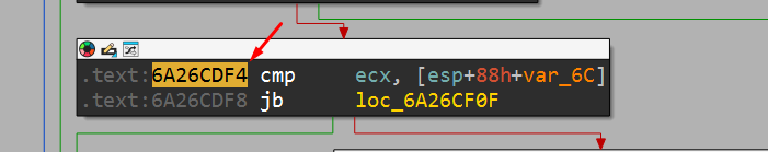 IDA - first comparison block guarding RtlIsValidHandler