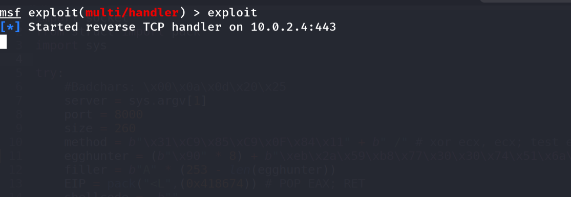Metasploit multi/handler waiting for connection