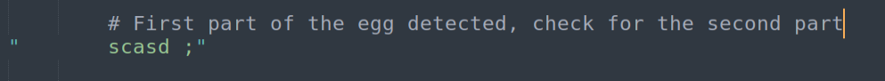 Second SCASD - check second 'w00t' DWORD