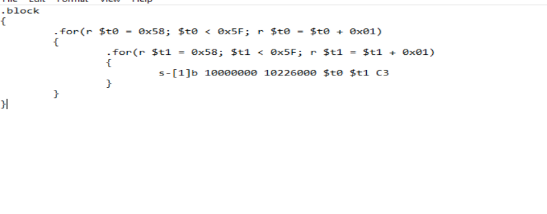 WinDbg search script that scans the module for POP POP RET byte patterns